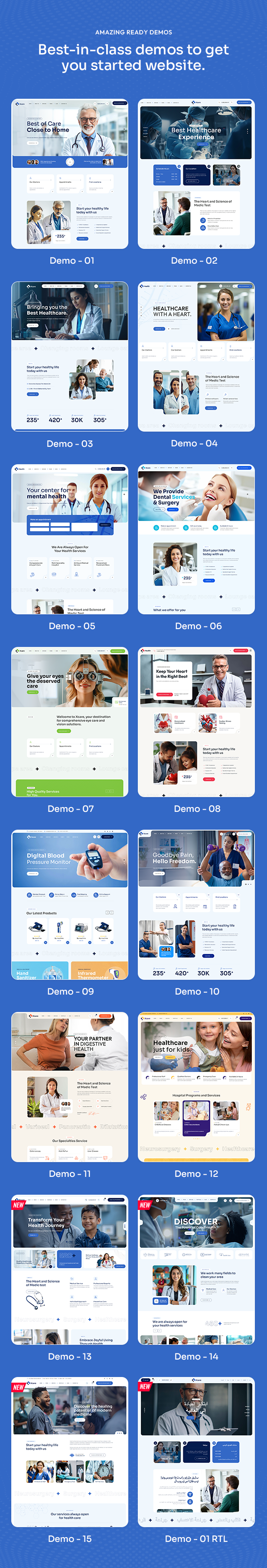 Xcare WordPress Theme