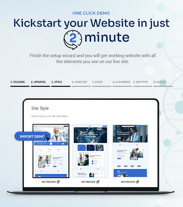 Xcare WordPress Theme